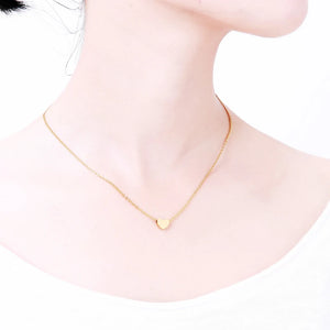 10pcs Love Heart Necklace Stainless Steel Couple Pendant Jewelry