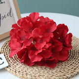 10pcs Artificial Silk Hydrangea Flowers Head Home Wedding Decoration DIY