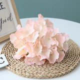 10pcs Silk Hydrangea Artificial Flowers Home DIY Decoration Wedding Wreath