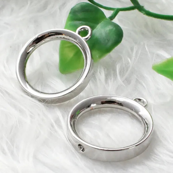 10pcs Platina Plated Charm Pendant for Necklace DIY Jewelry Making