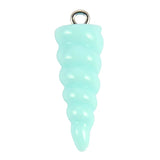 10pcs Mixed Random Unicorn Horn Charms DIY Earrings Keychain