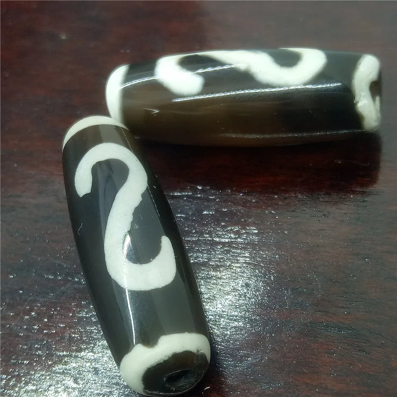Natural Sky Eye Agate Bucket Beads for Bracelet DIY