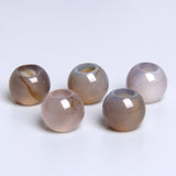 10pcs Natural Stone Beads Charm Pendant for Jewelry Making, Hole 5mm