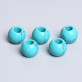 10pcs Natural Stone Beads Charm Pendant for Jewelry Making, Hole 5mm