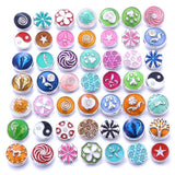 10pcs Rhinestone Mini Metal Snap Buttons for Snap Jewelry