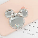 10pcs Zinc Alloy Cartoon Doll Mirror DIY Mobile Phone Case Accessories