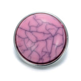 10pcs/lot Snap Button Charms for DIY Bracelet 18mm Gray 10colors