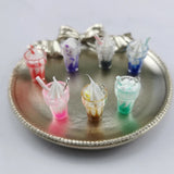 10pcs Chocolate Cake Ice Cream Resin Charms Earring Findings 3D Charm Food Penda