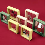 10pcs Colorful 3D Floating Frame Shadow Box Jewelry Display