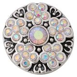 10pcs Snap Button Jewelry Flower 18mm Metal Fit Snap Bracelet Men Women Gift