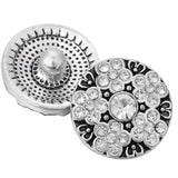 10pcs Snap Button Jewelry Flower 18mm Metal Fit Snap Bracelet Men Women Gift