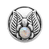 10pcs Snap Jewelry Flower Buttons for 18MM Bracelet Christmas Year