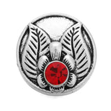 10pcs Snap Jewelry Flower Buttons for 18MM Bracelet Christmas Year