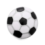 10pcs Sports Snap Jewelry 18mm Volleyball Football Snap Buttons Accessory