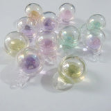 10pcs 20mm Glass Globe Soap Bubble Bottle Vial Charms