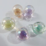 10pcs 20mm Glass Globe Soap Bubble Bottle Vial Charms