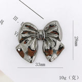 10pcs Zinc Alloy Bow DIY Phone Case Accessories