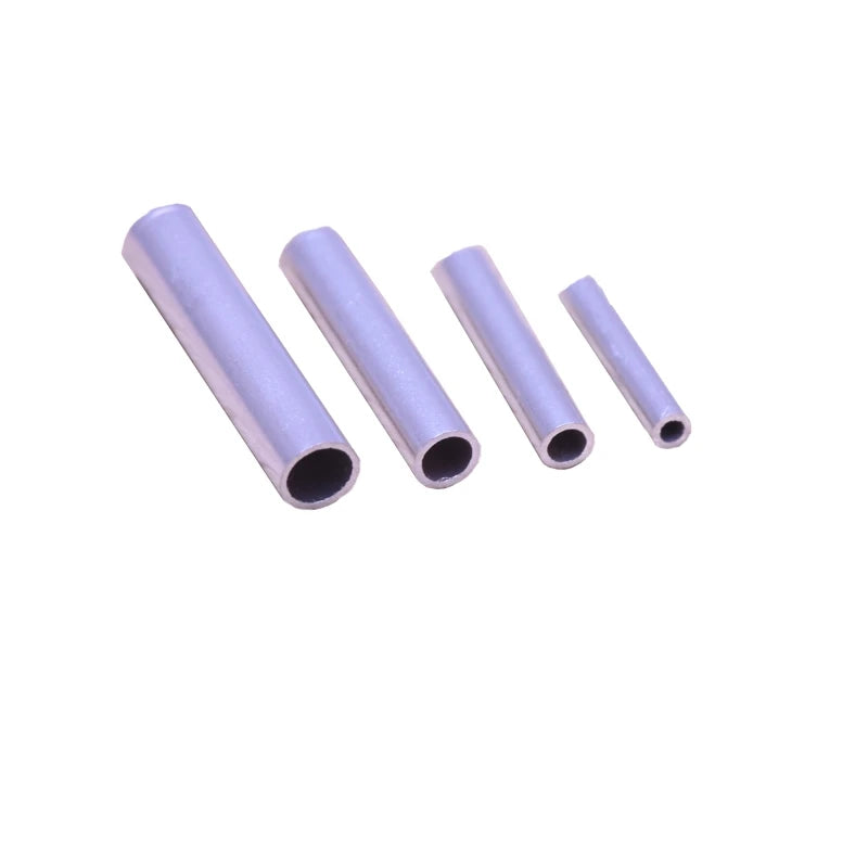 10pcs/lot 2mm Sterling Silver Crimp End Beads for Jewelry Making Findings