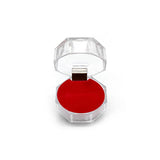 10pcs Acrylic Transparent Jewelry Boxes Wedding Packaging
