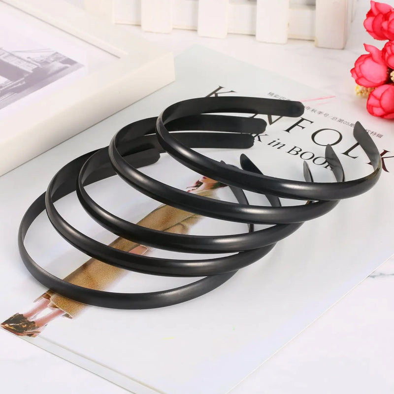 10pcs Plastic Headbands DIY Hair Bands for Girl and Woman