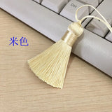 10pcs Polyester Silk Tassel Fringe Trim DIY Sewing Decoration