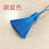 10pcs Polyester Silk Tassel Fringe Trim DIY Sewing Decoration