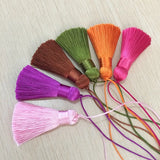 10pcs Polyester Silk Tassel Fringe Trim DIY Sewing Decoration