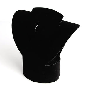 10pcs Portable Foldable Jewelry Display Stand Bust Rack