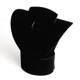 10pcs Portable Foldable Jewelry Display Stand Bust Rack