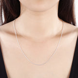925 Sterling Silver Snake Chain 1mm Necklace 16-30inch