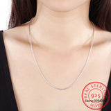 925 Sterling Silver Necklace Snake Chain 2MM 16-30inch Necklace