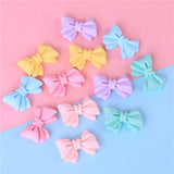 10pcs Resin Bowknot Charms Pendant DIY Jewelry Making C484