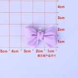 10pcs Resin Bowknot Charms Pendant DIY Jewelry Making C484
