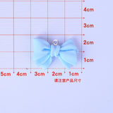 10pcs Resin Bowknot Charms Pendant DIY Jewelry Making C484