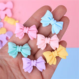 10pcs Resin Bowknot Charms Pendant DIY Jewelry Making C484