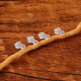 10pcs PTFE Flexible Clips for Piercing Jewelry Display