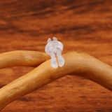 10pcs PTFE Flexible Clips for Piercing Jewelry Display