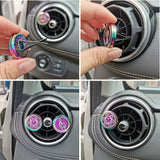 10pcs Rose Plated Car Aromatherapy Diffuser Perfume Essential Oil Locket Pendant
