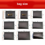 10pc Rose Pink Bubble Bags 15*13cm Metallic Padded Mailers
