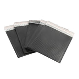 10pc Rose Pink Bubble Bags 15*13cm Metallic Padded Mailers
