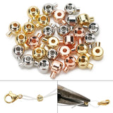 10pcs 3mm Round Copper Crimp Beads for Jewelry Making