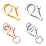 10pcs S925 Sterling Silver Water Drop Lobster Buckle DIY Jewelry Accessories