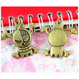10pcs Skull Charms Pendant Antique Bronze Pirate Skull Pendants Jewelry Diy