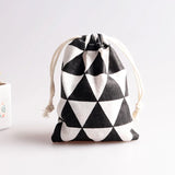 10pcs Small Cotton Bags 9x12cm Drawstring Gift Bag Pouches Wedding Party Favor