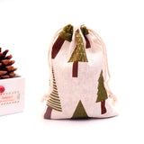 10pcs Small Cotton Bags 9x12cm Drawstring Gift Bag Pouches Wedding Party Favor