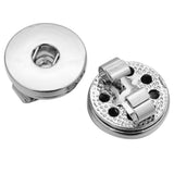 10pcs 18mm Snap Button Accessories Metal Button for DIY Snap Bracelet Necklace