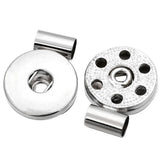 10pcs 18mm Snap Button Accessories Metal Button for DIY Snap Bracelet Necklace