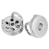 10pcs 18mm Snap Button Accessories Metal Button for DIY Snap Bracelet Necklace