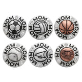 10pcs Snap Jewelry Rhinestone Sport Snap Buttons Fit Snap Bracelet ZA149