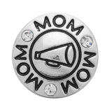 10pcs Snap Jewelry Rhinestone Sport Snap Buttons Fit Snap Bracelet ZA149